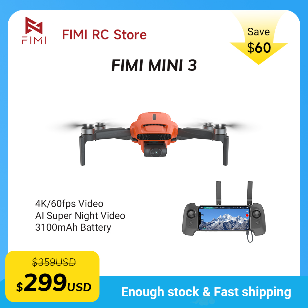 Drone Mapping - FIMI MINI 3 Camere Drone 4K