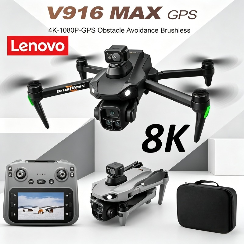 Lenovo V916MAX Professional 8K - Drone Multispectral ulasan dan harga