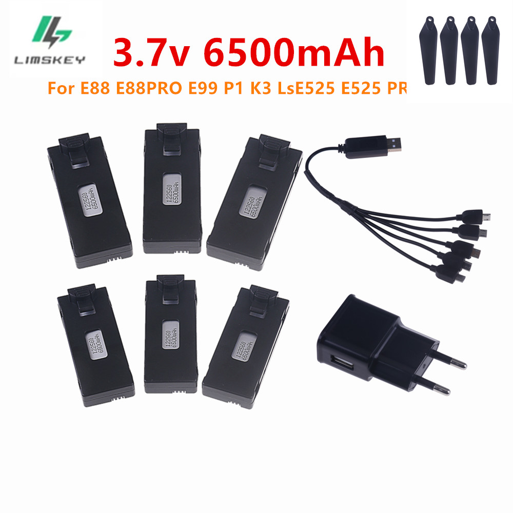 3.7V 6500Mah Lipo Battery and  - Eachine Drone E58 ulasan dan harga