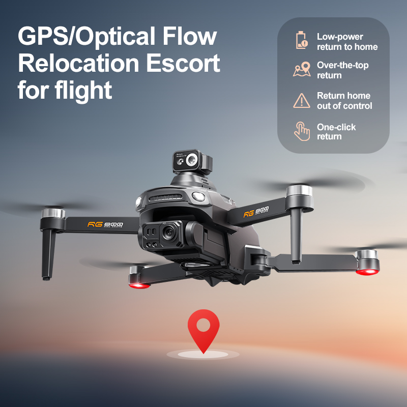 RG800 MAX GPS Drone Profession - Drone Mapping ulasan dan harga