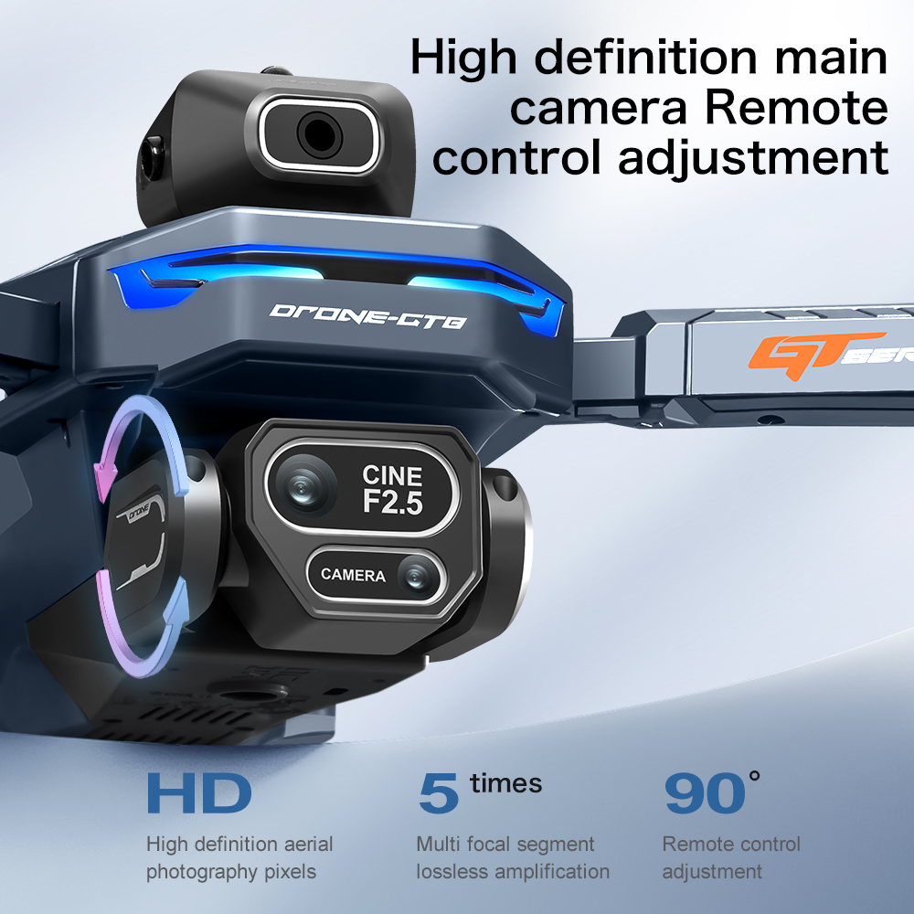 NEW GT8 HD RC Drone 4K Profess - Drone Mapping ulasan dan harga