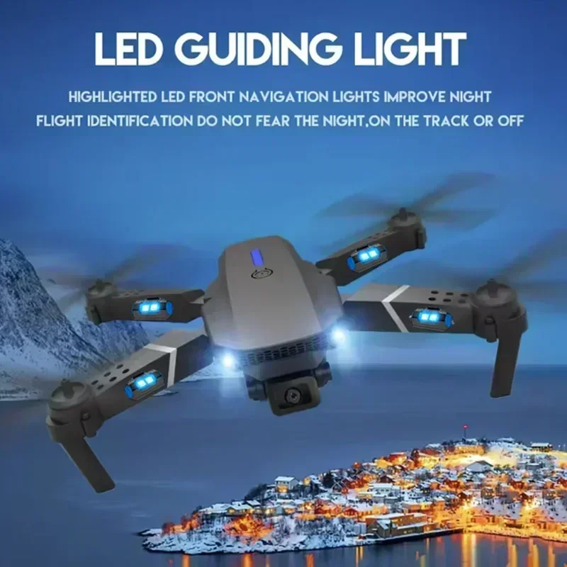 E88 Pro WIFI FPV Drone Wide An - Drone Cinematic ulasan dan harga