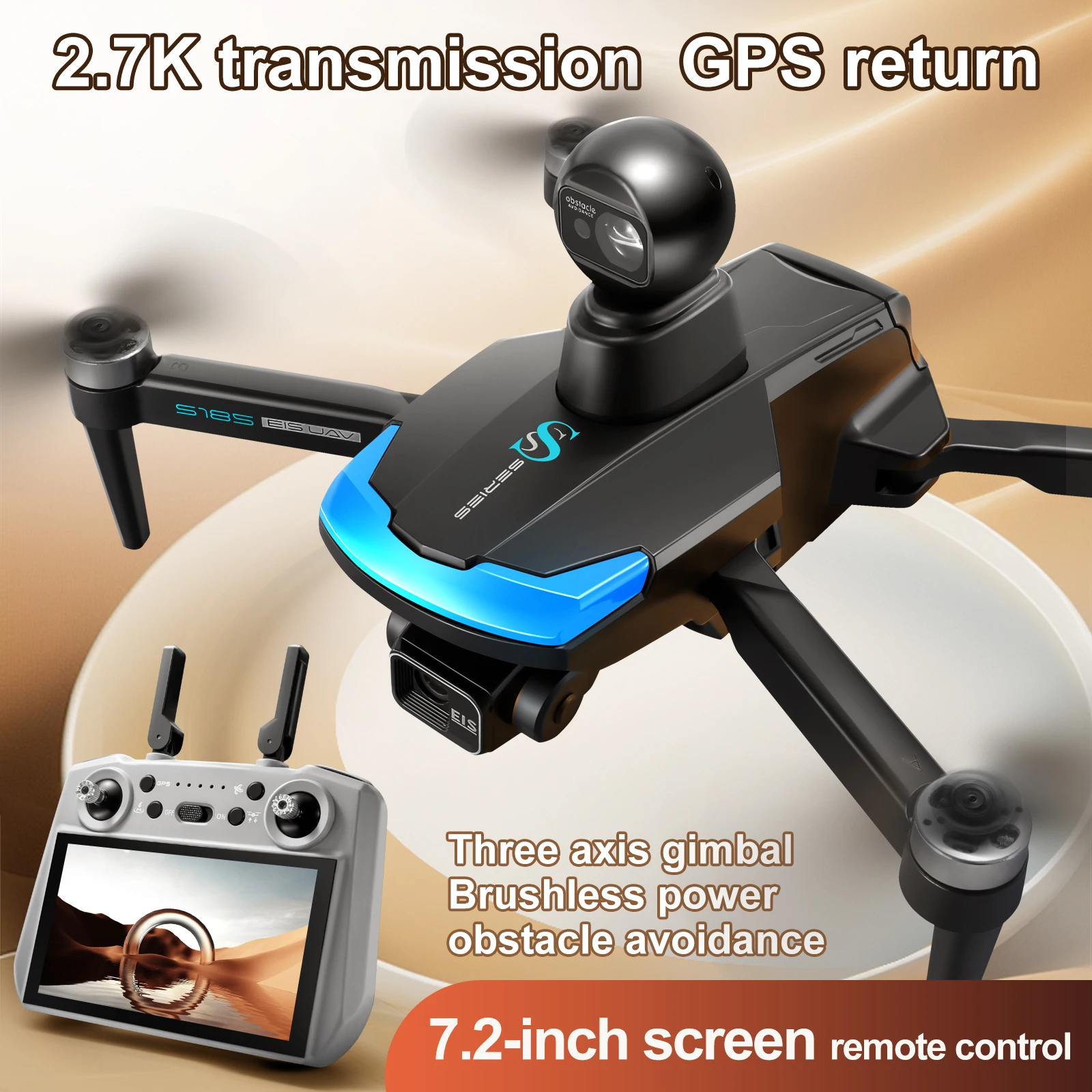 S185 Professional Drone 2.7K H - Drone Photogrammetry ulasan dan harga