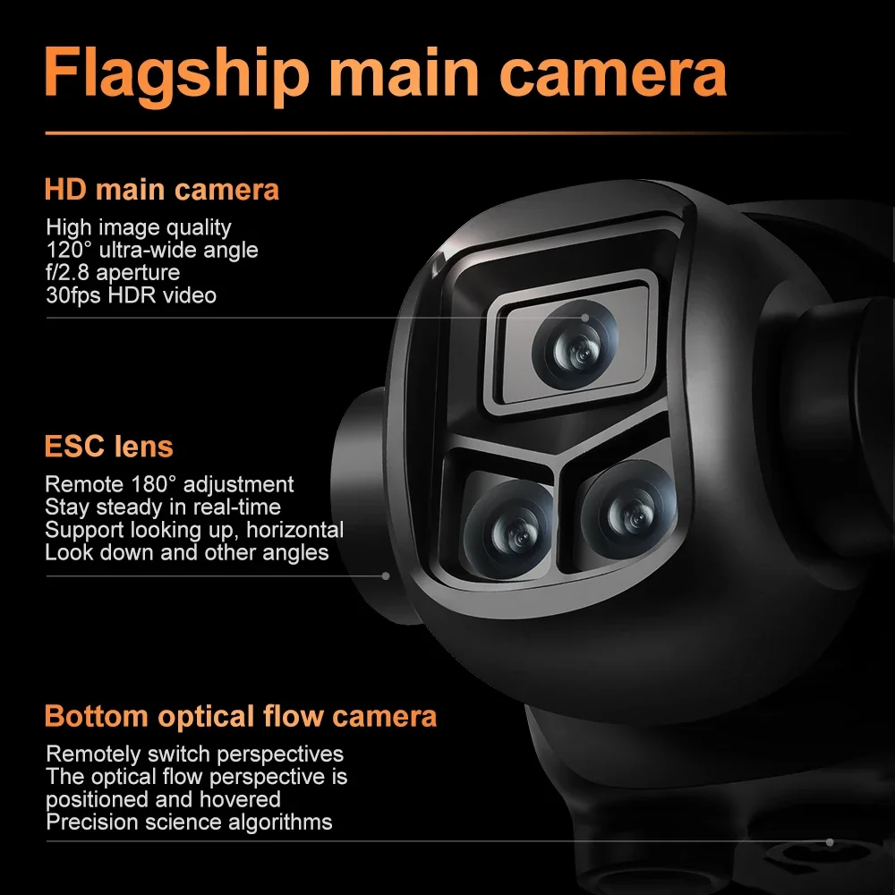 Original V988 Drone 8K HD Dual - Drone Multispectral ulasan dan harga