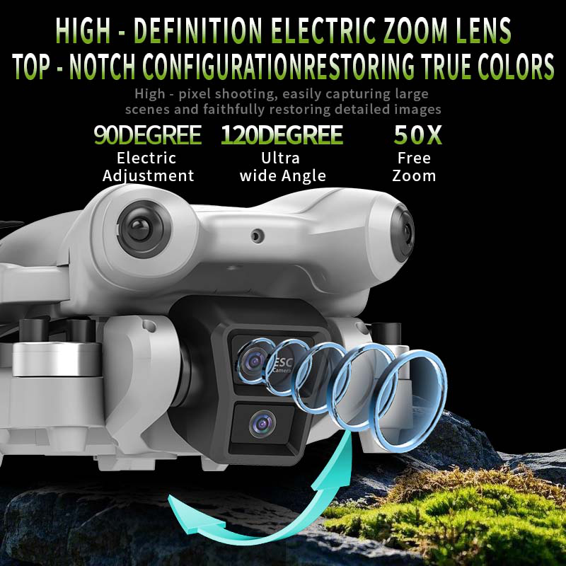 S101 Drone 8K HD Professinal D - Drone Multispectral ulasan dan harga